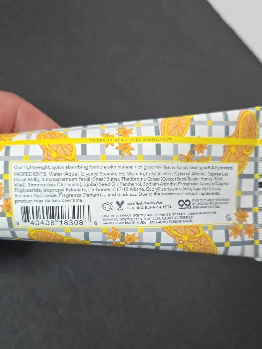 Beekman 1802 Spiced Orange Goat Milk Hand Cream & Hand/Body Wash NEW